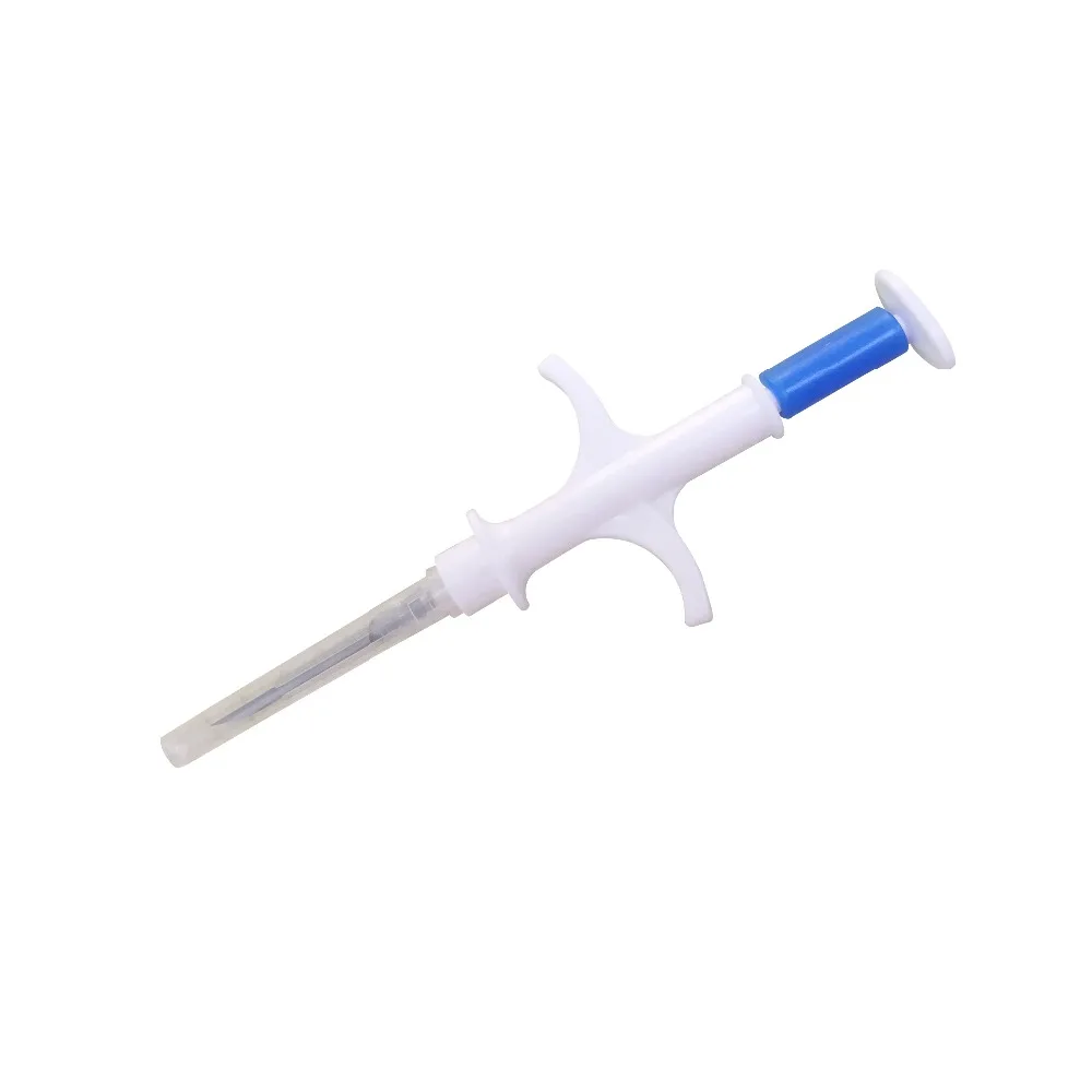 

1.25*7 FDX-B ISO11784/5 RFID Embeded Chip Animal Id Injector Dog Syringe Lot of 60