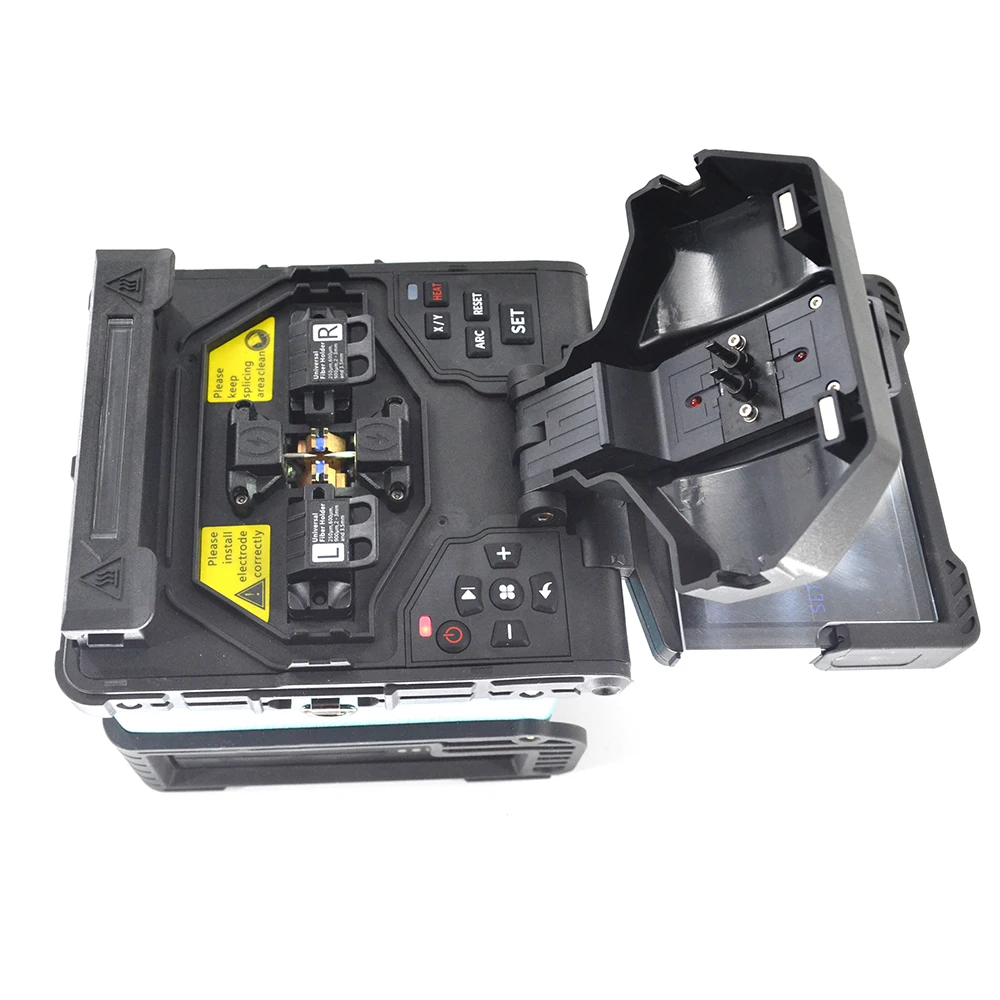 Máquina de Emenda Aitelong Rápida Fibra Óptica Splicer 360x Ampliação Igual Inno Vista 3 Sat-17t 7s 9 Cheap Fibra Óptica Splicer Da Fusão
