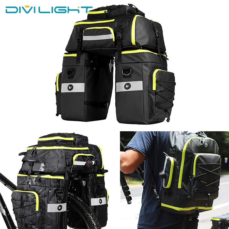 

Men Backpack Waterproof Bicycle Bag Bike Cyling Bag Bicycles Motorcycle Panniers Bags Tail Seat Bags for Bike Cycling Accessory