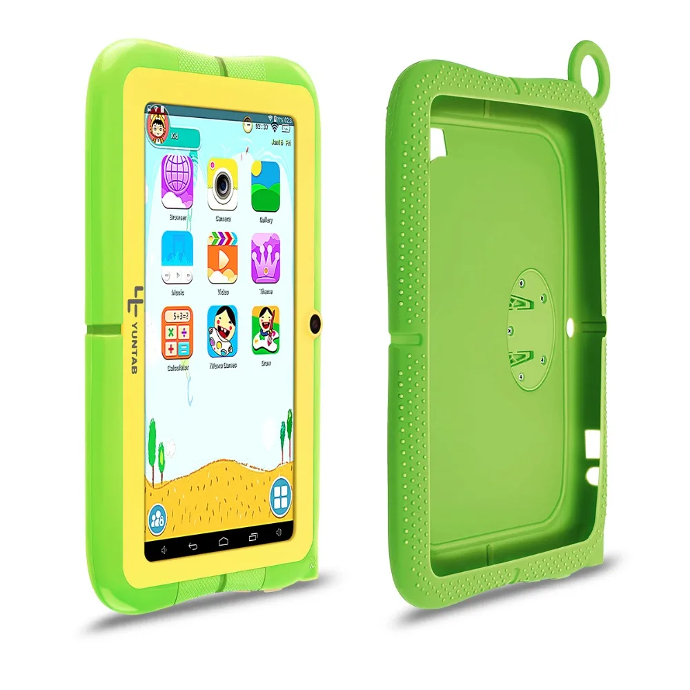Yuntab детский планшет Q88R 7 &quotAllwinner A33 1 5 ГГц четырехъядерный Android 4 планшетный ПК