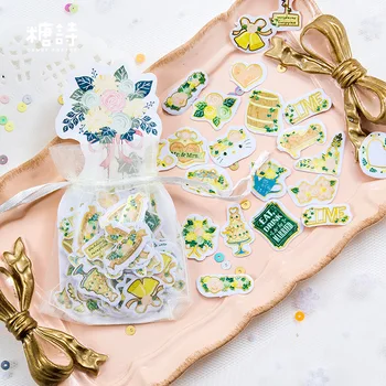 

100 Pcs/Pack Dream of Flower Mini Sticker Craft DIY Scrapbooking Bottle Decor Stick LSchool Supply Kids Gift