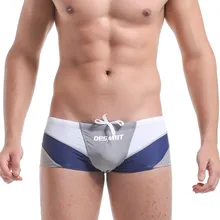 Лидер продаж плавки для плавания Мужские Шорты для купания Для мужчин, трусы-боксеры с изображением Пляжные Шорты купальные трусы пикантная обувь пружины спортивный костюм для мужчин купальник