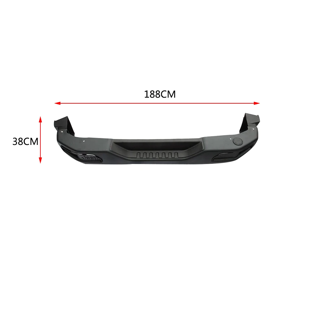 J087-2, 10-летие, страховка, задний бампер, автомобильные аксессуары, авто для jeep wrangler, классический стиль, авто товары lantsun