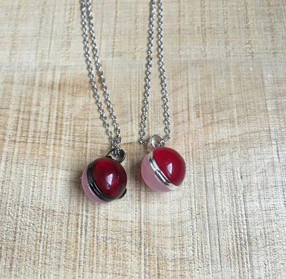 Ожерелье с кулоном покебол|pendant necklace|pokeball pendantnecklace necklace |
