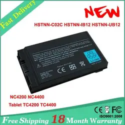 Hstnn-lb12 383510-001 hstnn-c02c hstnn-ib12 hstnn-ub12 Аккумулятор для Compaq NC4200 NC4400 NC4200 NC4400 Планшеты tc4200 TC4400