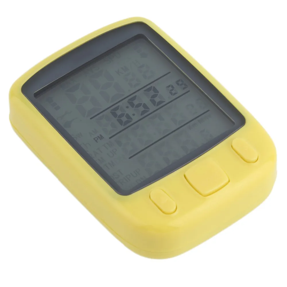 1pc SunDing SD 563B Waterproof LCD Display Cycling Bike Bicycle Computer Odometer Speedometer with Green Backlight