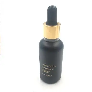 Black 30ml 15 мл 30 мл розовое золото праймер для лица Elixir излучающий увлажняющий праймер вулканический эликсир увлажняющий макияж эссенция масло изюминка сыворотка - Цвет: Black 30ml