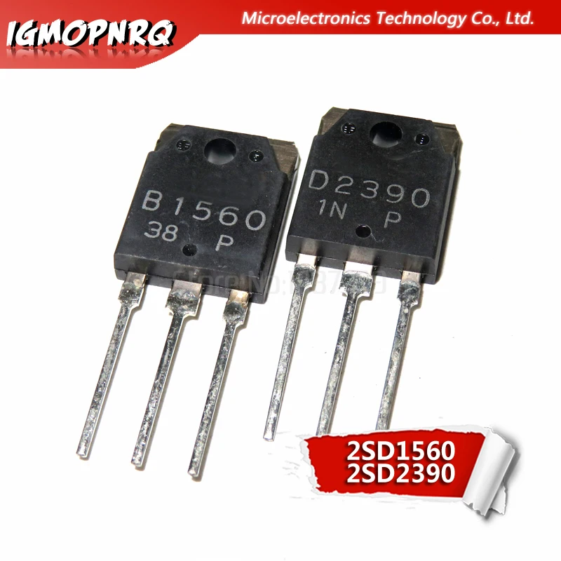 10 шт. 2SB1560 B1560 2SD2390 D2390 звуковая трубка (5 * + 5 D2390) Новый оригинал | Электронные