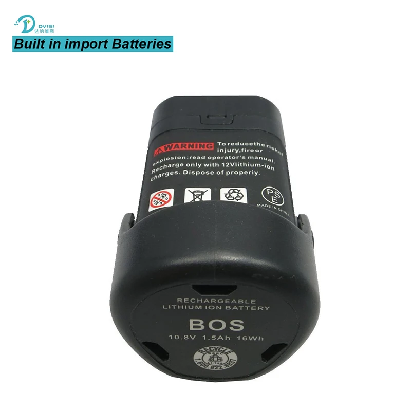 

BAT411 Electric Drill Battery 10.8V 1500mAh Li-ion For Bosch BAT411 BAT412 2 607 336 996 TSR1080 GSR10.8-2 GSA10.8V GWI10.8V