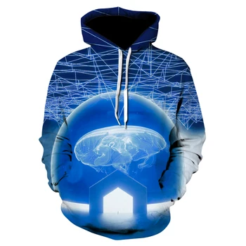 

Fashion men's/women's 3D sweatshirt printing creative starry hoodie wholesale and retail for both men and women