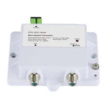 DK-1013-10mW Micro Optical Transmitter FTTH 12V CATV Mini Micro Transmitter 47-1000MHZ 1310nm 1550nm Optical fiber with SC/APC