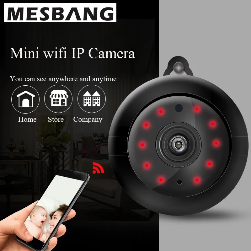 720P wifi мини IP камера P2P беспроводная CCTV домашняя безопасности Беспроводная