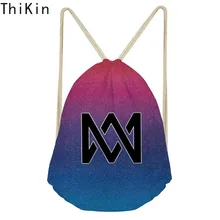 ThiKin Marcus and Martinus Drawstring Bag Fashion Women Backpack Hip Hop Fans Shoulder bags High-Quality Girls Storage Pouch