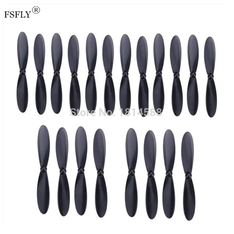 

20PCS Propeller For Hubsan X4 H107P H107C + H107D + PLUS Remote Control Helicopter Spare Blade Parts