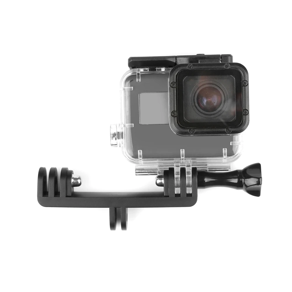 SHOOT 5 в 1 Дайвинг светильник Штатив для GoPro Hero 8 7 5 черный Sjcam Sj8 M10 Xiaomi Yi 4K Eken двойной Кронштейн мост разъем комплект