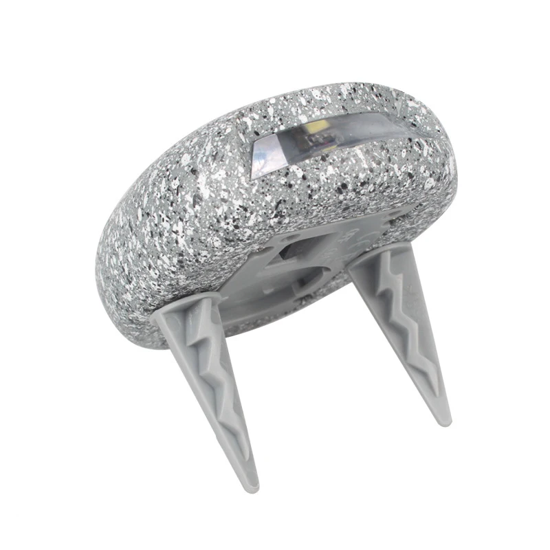 Lámpara Solar impermeable para decoración de jardín,piedra de imitación