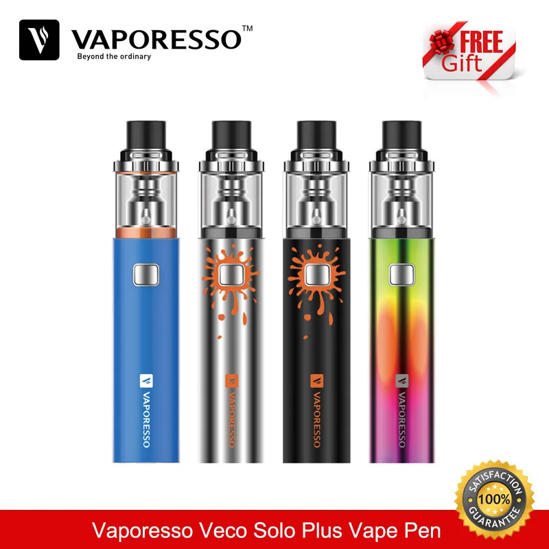 

Cigarette Electronique Vaporesso Veco Solo Plus Starter Vape Pen Electronic Cigarette Kit All-in-One Vaporizer 3300mah 4ML Vaper