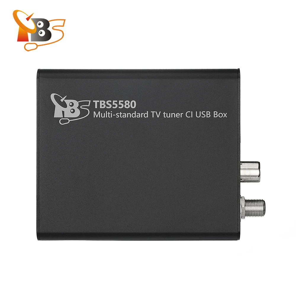  TBS5580 Multi-standard Universal Digital TV Tuner CI USB Box for DVB-S2X/S2/S/T2/T/C2/C/ISDB-T FTA 