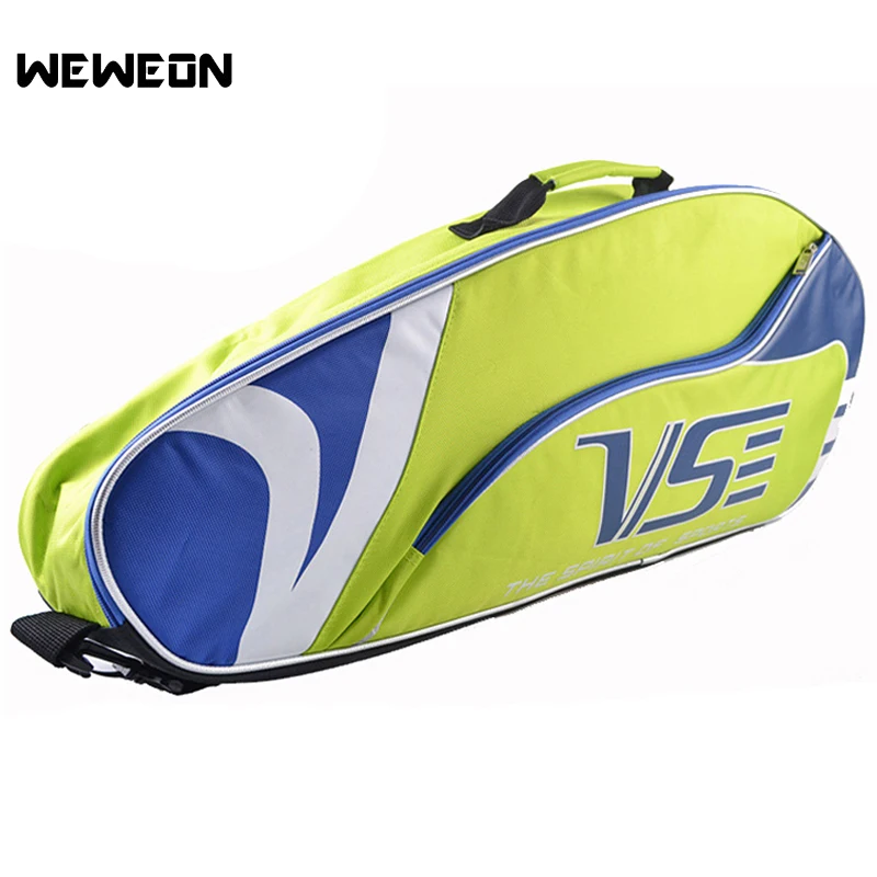 

4-5Pcs Unisex Racquet Sports Bag Tennis Racket Bag Badminton Backpack Single Shoulder Srotage for Racket Athlete Accessories