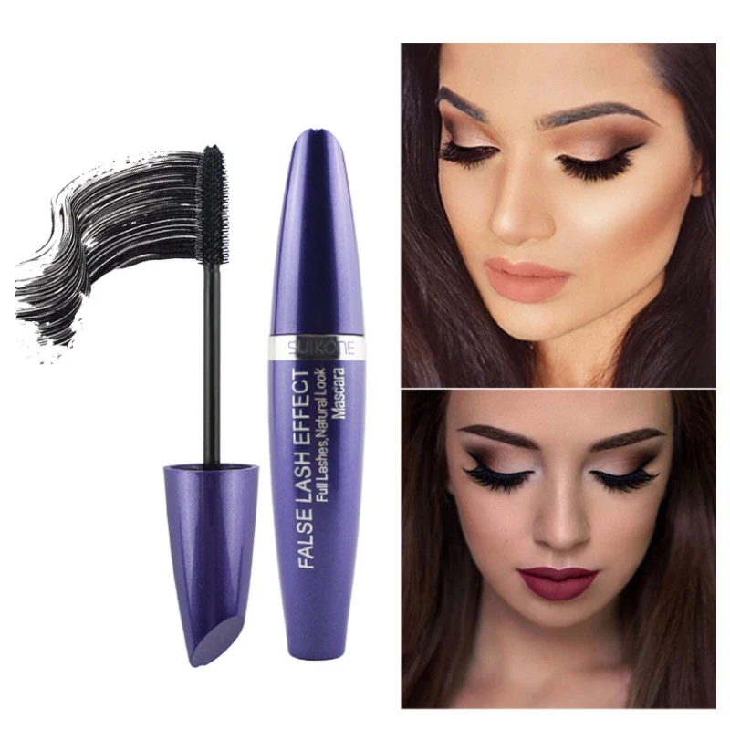 

Suikone thick thick + fiber Mascara grafted black fiber non halo dyeing combination 159 two pack