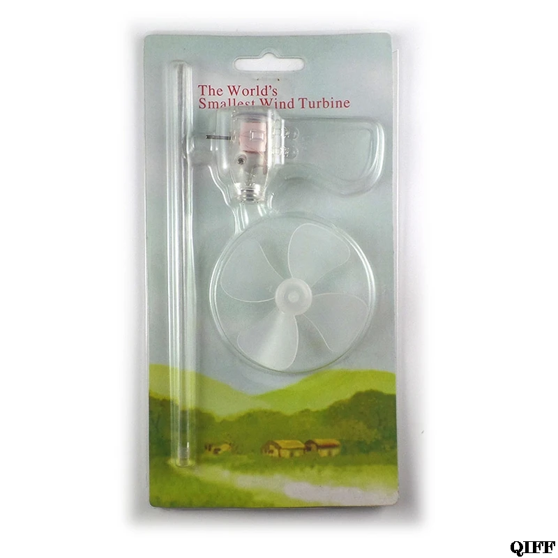 

Smallest Mini Wind Turbines Generator LED Teaching Tools Sample Model Hot Mar28