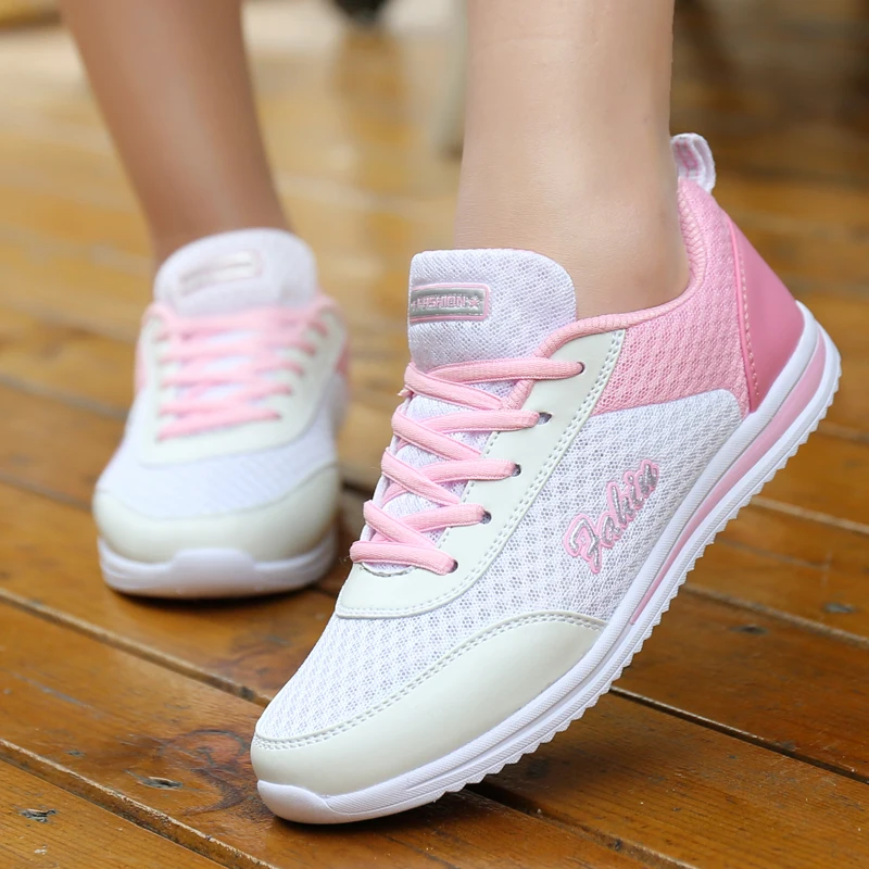 

LZJ Shoes Woman Spring Summer Sneakers for Basket Femme Breathable Women Casual Shoes Trainers Zapatillas Mujer 2019 New Shoes