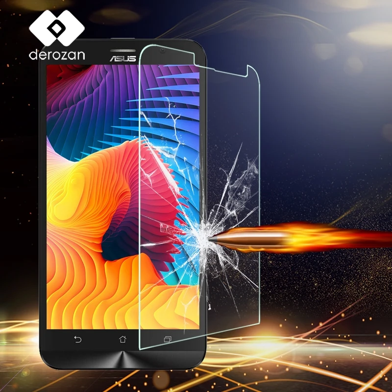 

DEROZAN Tempered Glass For ASUS_X013DB Screen Protector Asus ZenFone Go TV ZB551KL ASUS X013DB G550KL Smooth Phone Glass Film
