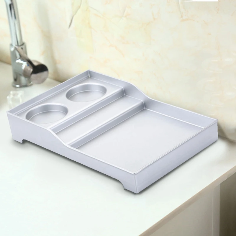 Promotion Hotel Supplies Abs Toothbrush Holder Bathroom Disposable Toiletries Storage Tray