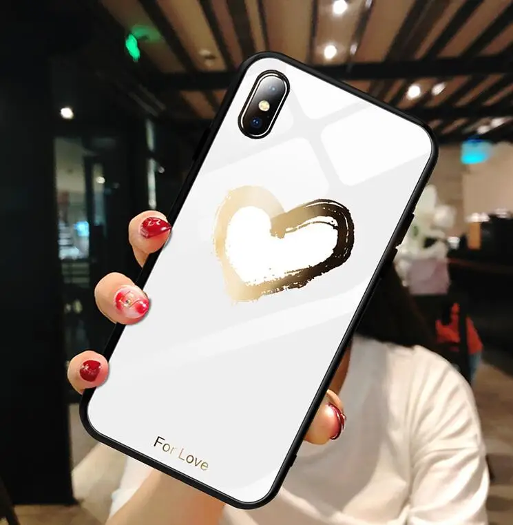 

PF41-New xs phone case xs max heart shape X/XR phone case