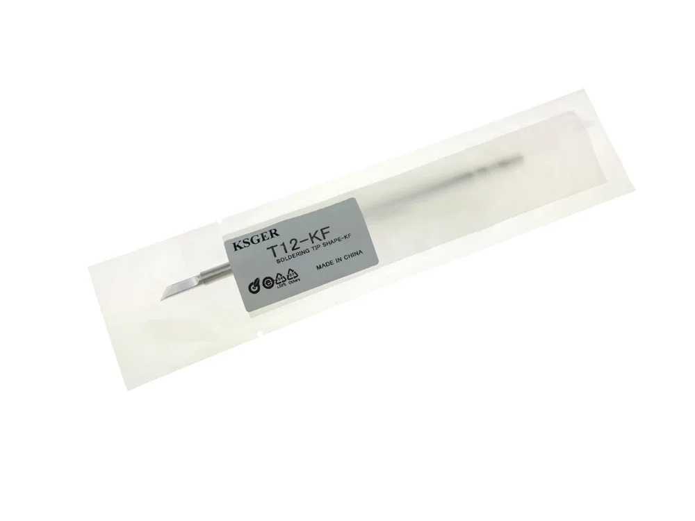 KSGER T12-KF Electronic Soldering Tips Series Iron Solder Tip Welding Tools 220v 70W FX-951 Soldering Station 200c-450c (15)