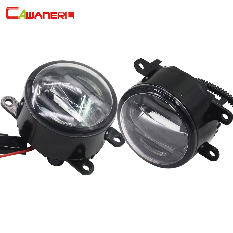 Cawanerl 1 Pair Car Fog Light LED Daytime Running Lamp DRL For Vauxhall Corsa Agila Astra Meriva