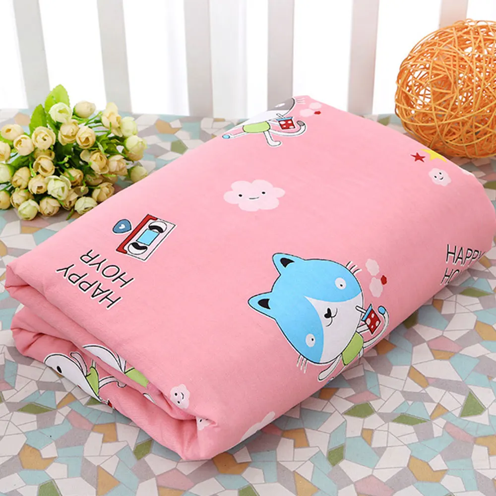 

Reusable Big Size 120*150cm Baby Changing Pads & Covers Water-proof Baby Diapers Nappy Cotton Bed Sheet Changing