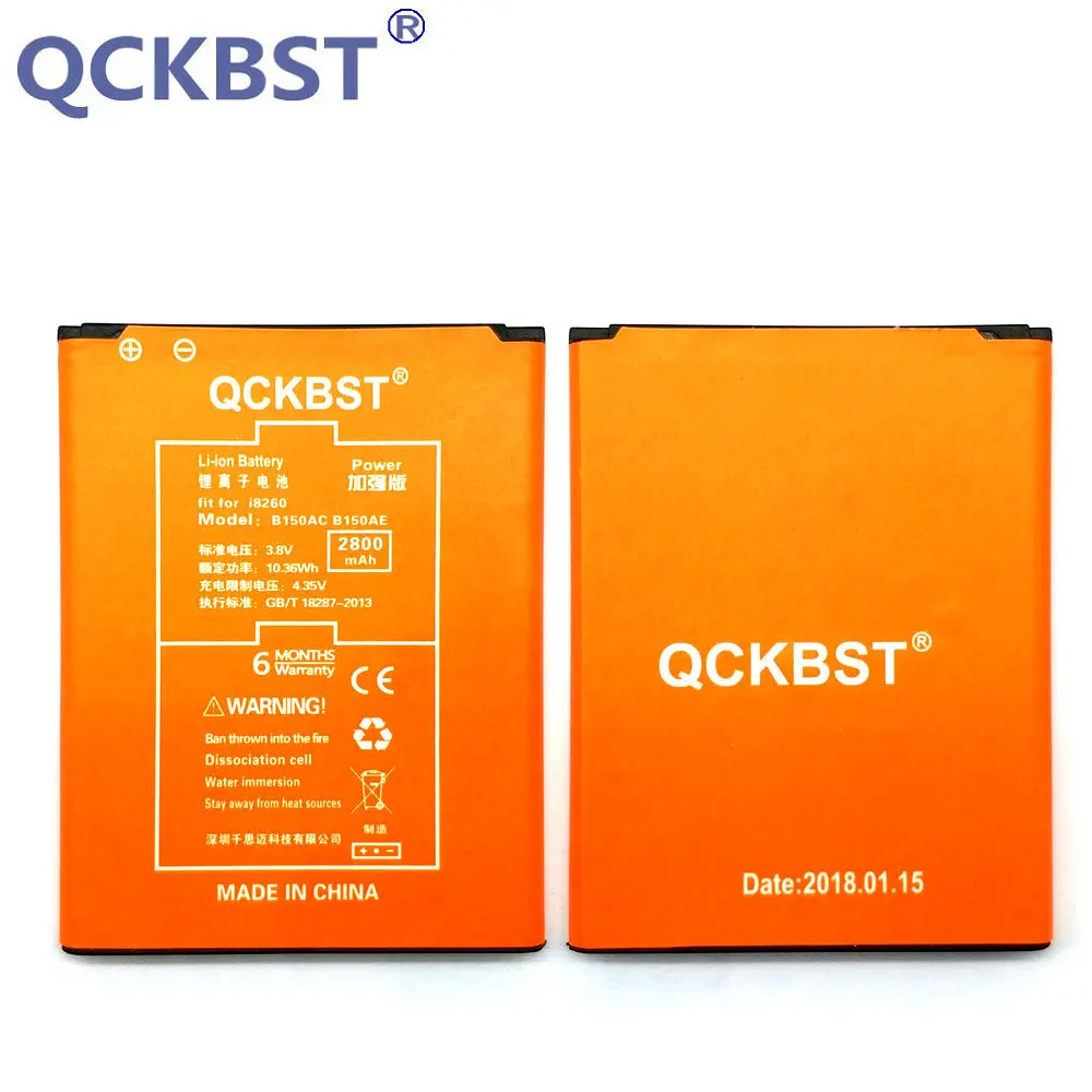 

New B150AE Battery For Samsung GALAXY Trend3 G3502 G3508 G3509 I8260 B150AC Phone Battery 2800mAh + Tracking Code