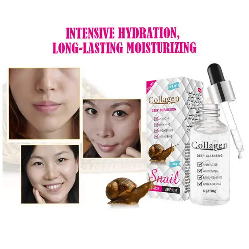 snail face serum collagen