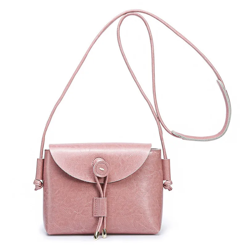 

Elegant and refined women's crossbody bags new fashion simple small square header leather retro women messenger bags