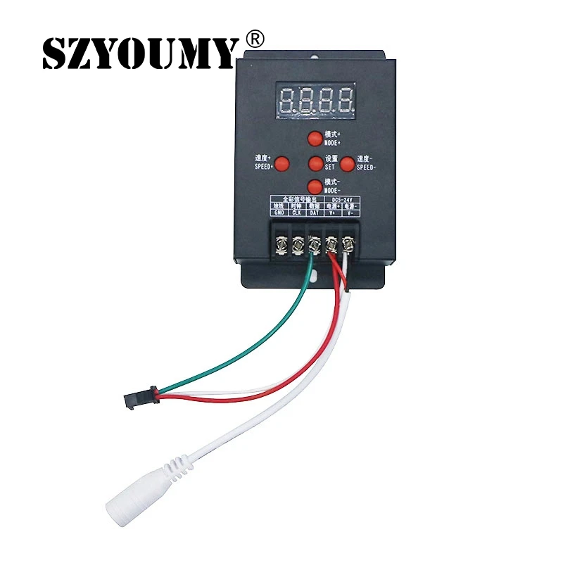 SZYOUMY WS2811 IC DC 12 В 3 светодиодный SMD 5050 RGB светодиодный Водонепроницаемый светодиодный модуль с круглым объектив свет шнура сад