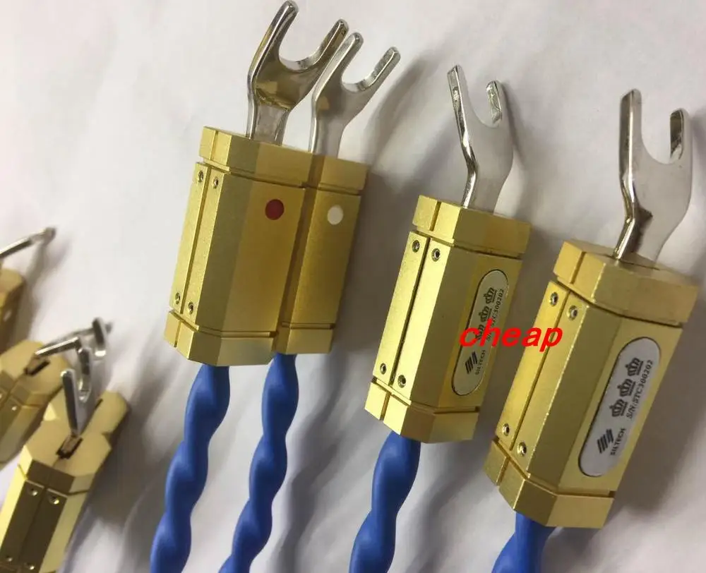 

2020 NEW...Hi-End Silte Triple Crown speaker Cable with spade plugs