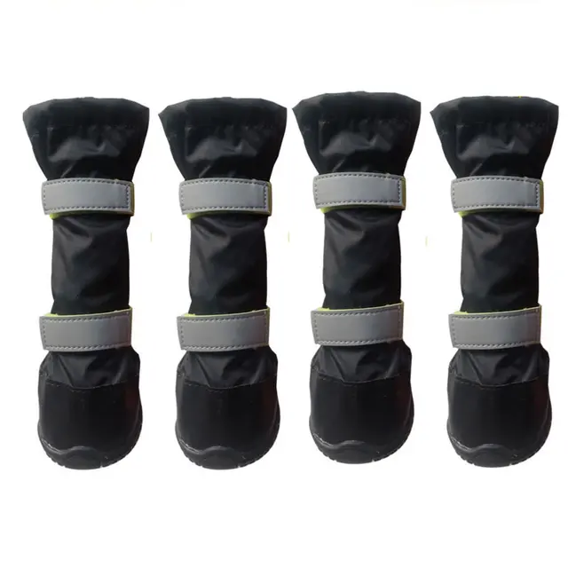 Petbobi High Level Large Dog Shoes warm Rain Boots Big Pet Outdoor long