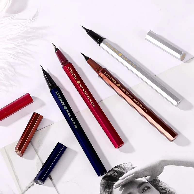 XIXI 4 colors Waterproof Eye Liner Long-lasting Teenage girl Cosmetics Beauty Essentials Makeup Eyeliner Liquid XIXI 4 colors Waterproof Eye Liner Long-lasting Teenage girl Cosmetics Beauty Essentials Makeup Eyeliner Liquid