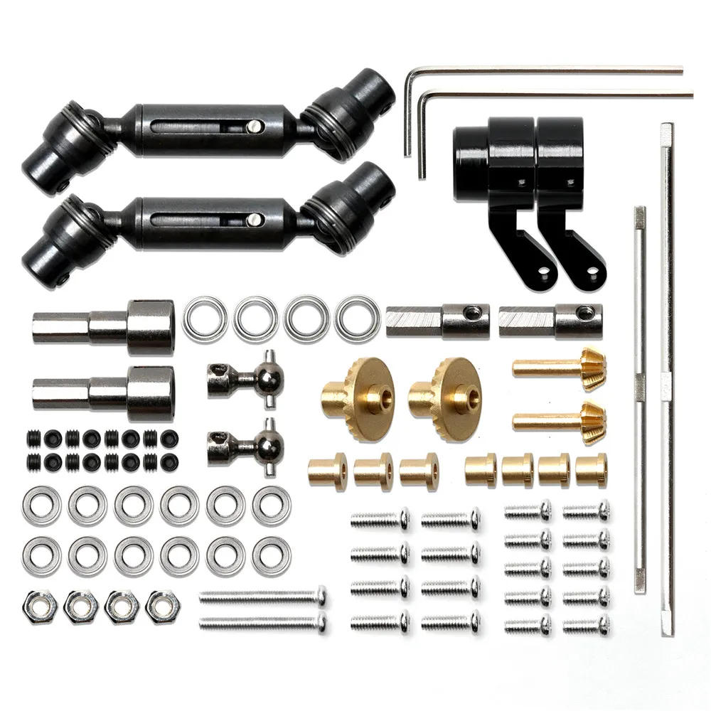Обновление для MN 1:12 D90 D91 RC автомобиль полный набор металлический мост вал приводной вал инструментарий аксессуары Запчасти сталь/медь версия