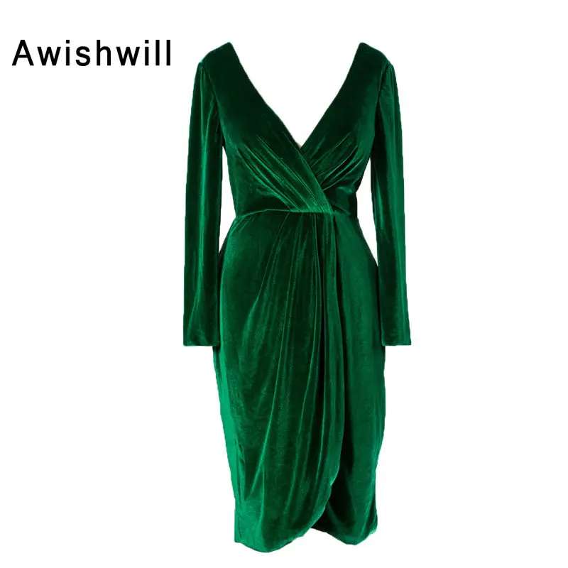 green velvet mother of the bride dress