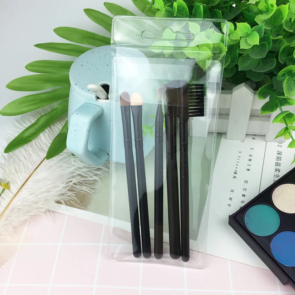 

Makeup Brushes Set Eyebrow Eyeliner Lip Wooden Handle Foundation Blending Powder Crease Make Up Brush Cosmetic Tools #20