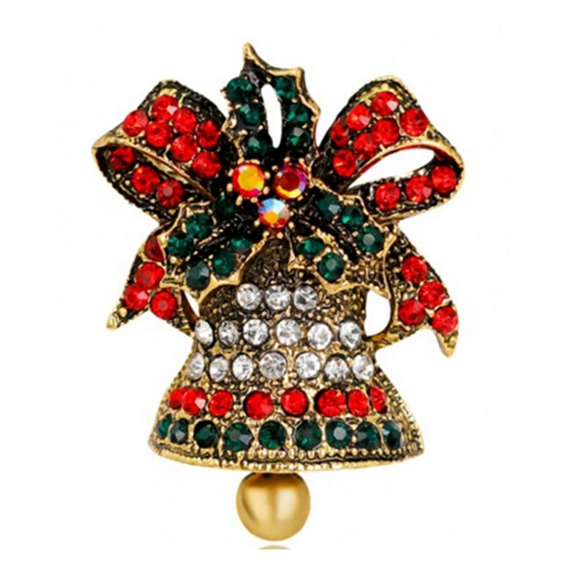 

Bell brooches pins wedding Collar Clip costume Jewelry Women Family Gift
