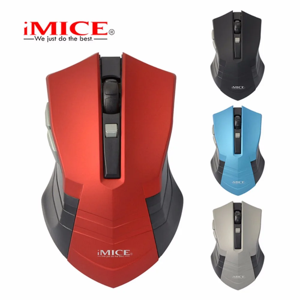 Mice Silent Click Wireless Mouse 6 Buttons 2000DPI Mute Optical Computer Game The high-end players & gaming professional players Best Buy
