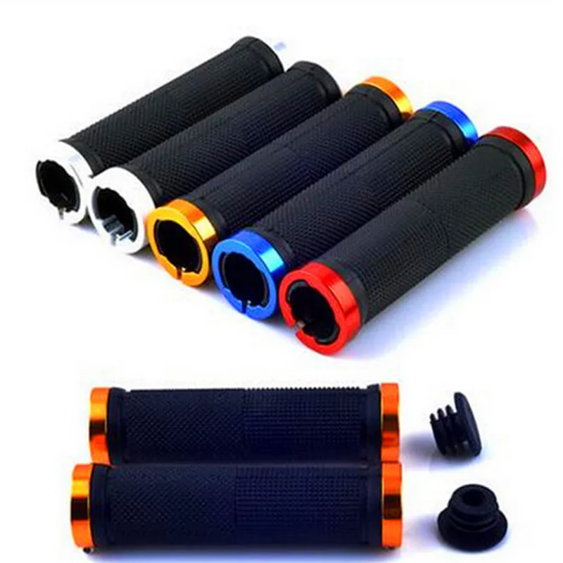 1Pair Bike Bicycle Handlebar Cover Grips Soft Rubber Handlebar