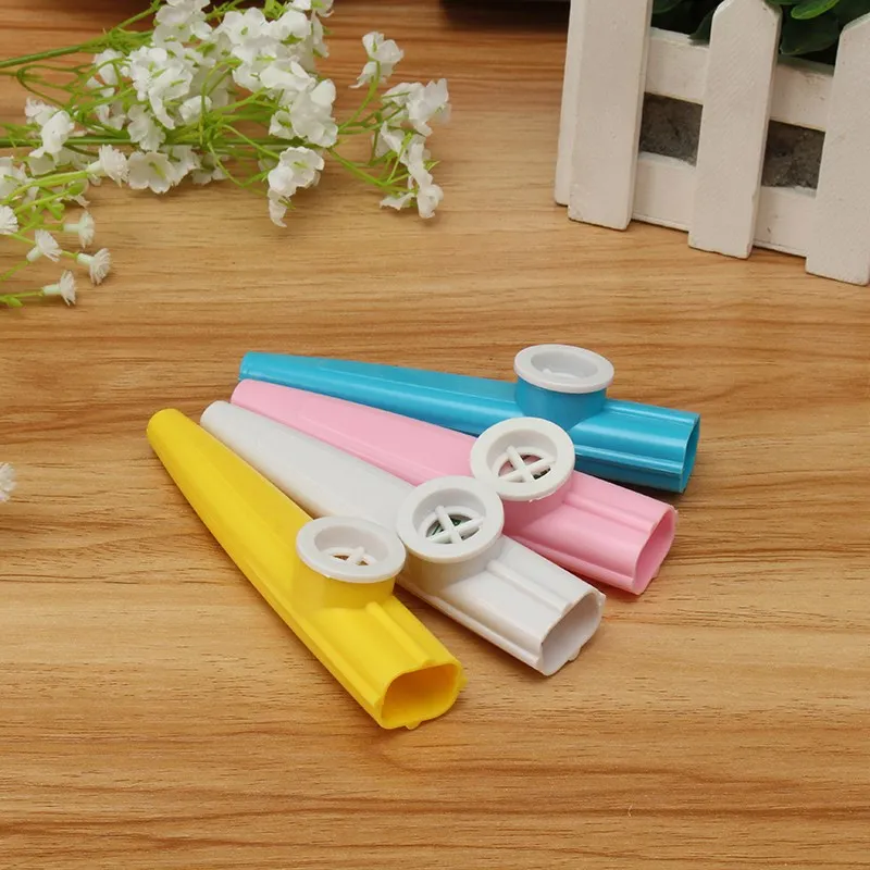 2 шт./компл. kazoo Professional Happy Atmosphere мини пластиковый казу классический музыкальный инструмент kazoo 6 цветов на выбор