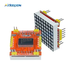 8x8 MAX7219 LED A Matrice di Punti, Catodo Comune Microcontrollore Display Rosso di Controllo del Modulo 5 V/3.3 V per arduino