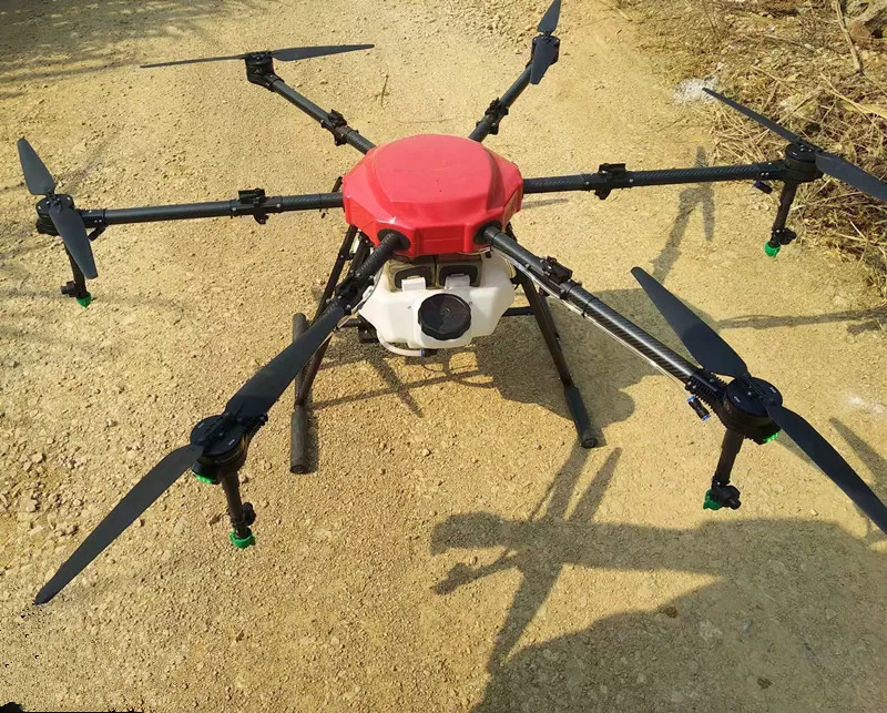 

Y610 10L Agricultural spraying drone flight platform hexacopter waterproof folding frame 10KG sprayer kit X6 power system