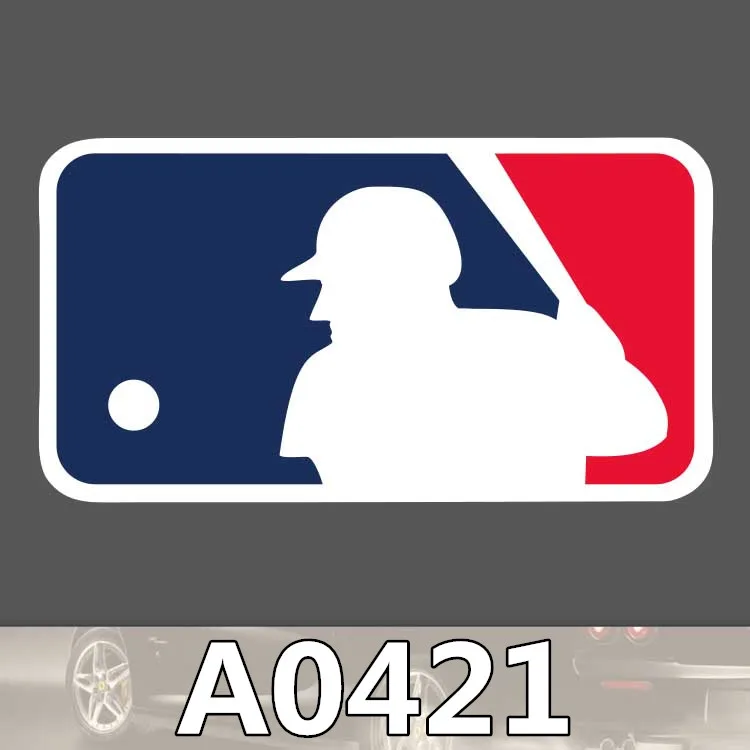 

Bevle A0421 Major League Baseball Waterproof Sticker for Cars Laptop Luggage Skateboard Graffiti Notebook Stickers Fashion DIY