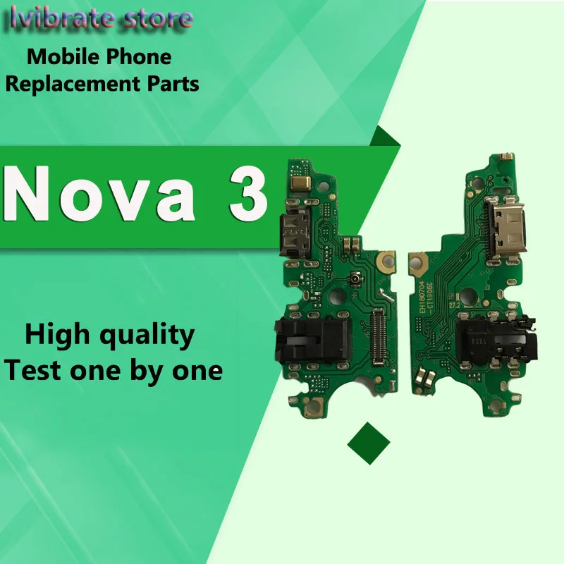 Новинка для Huawei Nova 3 USB зарядное устройство Порт платы гибкий кабель крышка Nova3